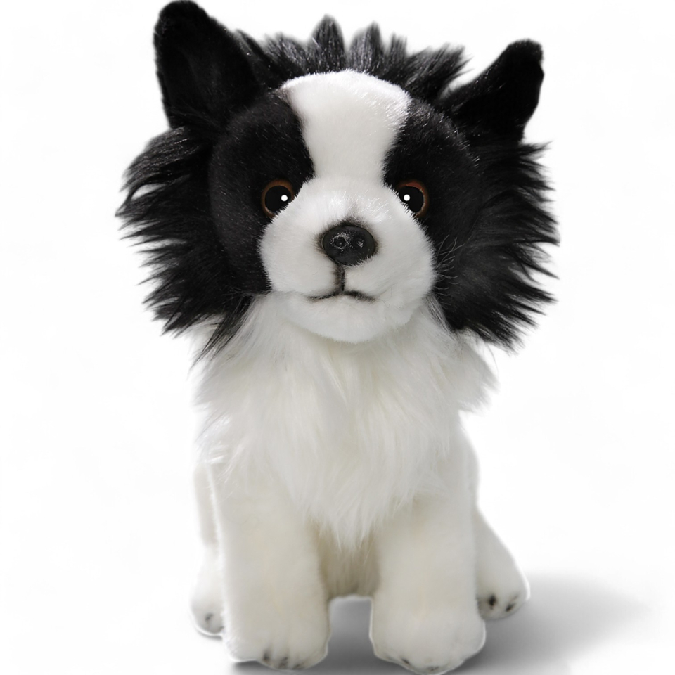 Chihuahua sitting black | soft toy | stuffed animal | plush toy
