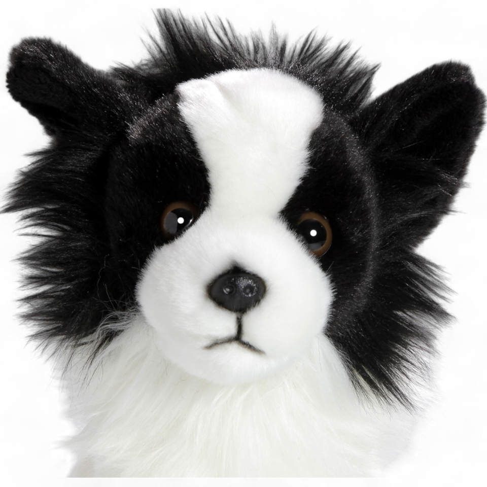 Chihuahua sitting black | soft toy | stuffed animal | plush toy