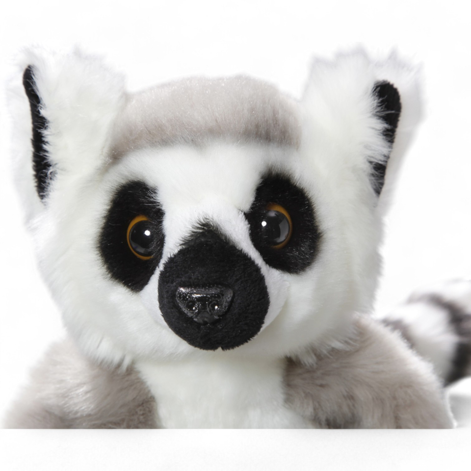 Katta, Lemur with hook and loop | soft toy | stuffed animal | plush toy
