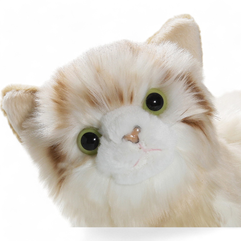 Cat standing beige | soft toy | stuffed animal | plush toy