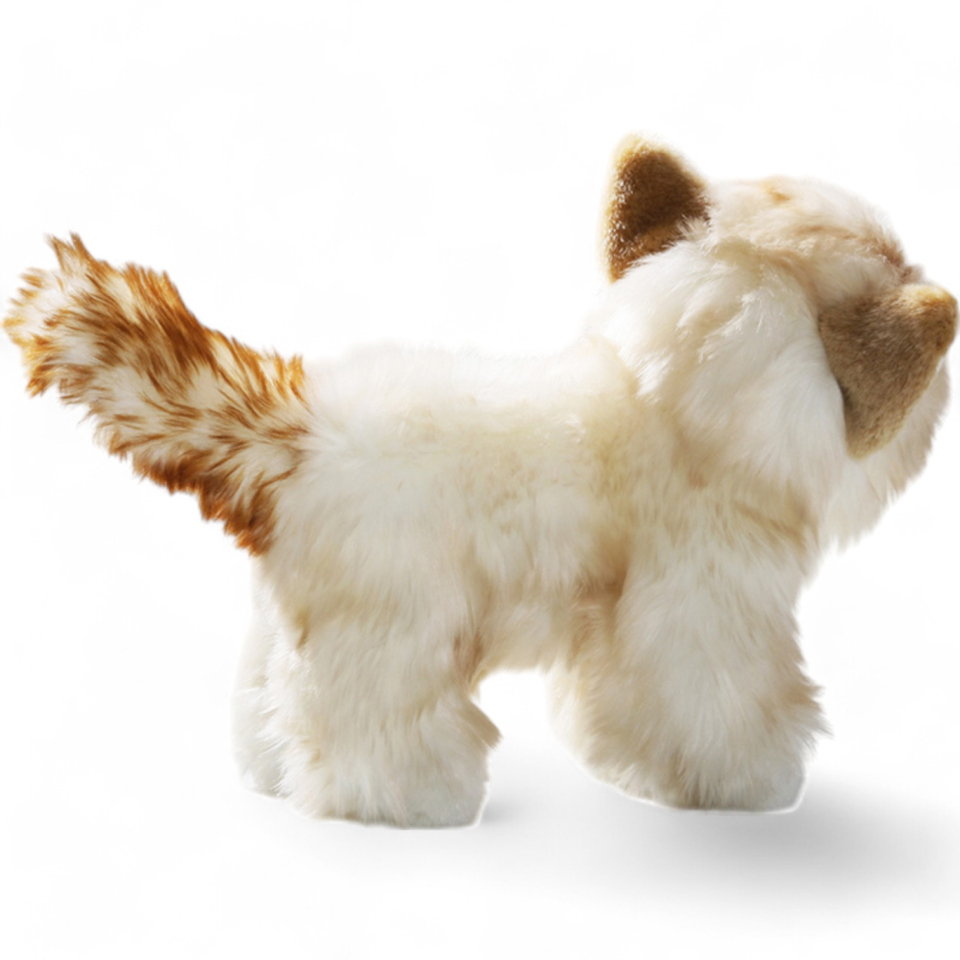 Cat standing beige | soft toy | stuffed animal | plush toy