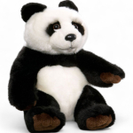 Panda Bear sitting, soft toy, stuffed animal
