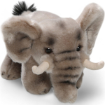 Elephant standing, soft toy, stuffed animal