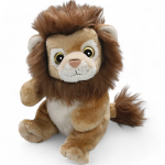 Lion sitting, soft toy, stuffed animal