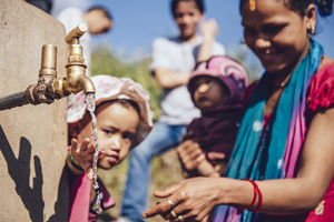 Brunnen in Nepal